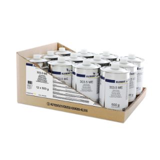 303.5 Spezial Härter ME Karton mit 12 Flaschen je 0,5 kg